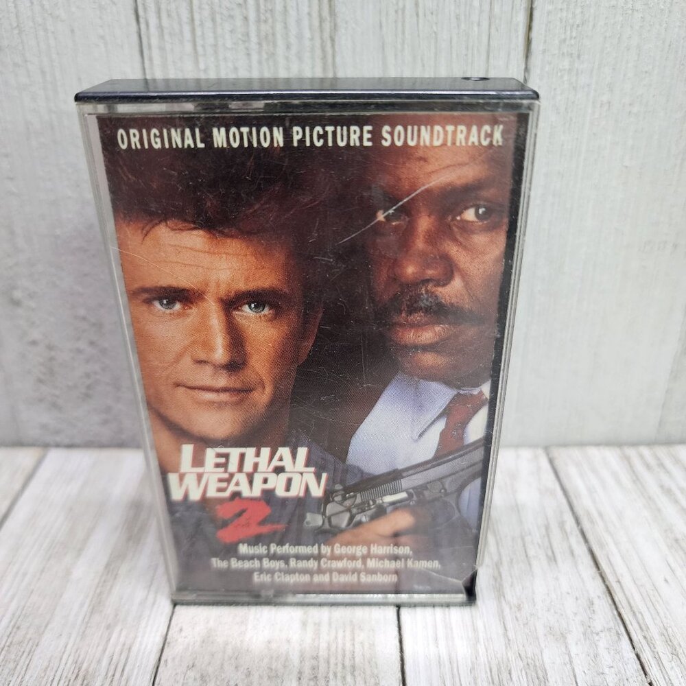 Lethal Weapon 2 Cassette Tape - Original Motion Picture Soundtrack